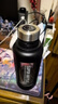 天喜玻璃杯大容量商務(wù)雙層水杯塑玻泡茶杯茶水分離杯1000ml禮物 曬單實拍圖