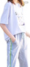 G.DUCKKIDS小黃鴨女童短袖套裝2025年新款韓版女孩夏季t恤大童薄款休閑運動(dòng) 白色 180 建議身高165CM左右 曬單實(shí)拍圖