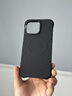 名創(chuàng  )優(yōu)品（MINISO）【明星同款】適用iPhone15ProMax手機殼蘋(píng)果15Pro保護套氣囊防摔Magsafe磁吸超薄防磨防震波漾殼 【高級黑】親膚手感 | 四角防摔 iPhone 15Prom 曬單實(shí)拍圖