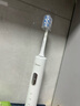 美的（Midea）電動牙刷S1PX白色成人/學生 4支刷頭 180天超長續(xù)航 磁懸浮聲波馬達男士女士專用 生日中秋禮物 曬單實拍圖