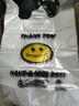 笑臉塑料袋加厚背心方便袋手提購物外賣(mài)打包袋食品級袋子定制批發(fā) 26*42cm 50只 曬單實(shí)拍圖