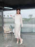 Lily Wei【淺笑輕顰】輕奢時(shí)尚高級(jí)感高跟鞋優(yōu)雅氣質(zhì)宴會(huì)鞋小碼 米白色【跟高10cm】 36 曬單實(shí)拍圖