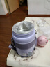 艾仕瑪電燉鍋多功能1-2人家用辦公室煲湯煮粥神器便攜大容量蒸煮養生電燉杯全自動(dòng)一體嬰兒輔食鍋 【1.5L大容量】香芋紫+豪華款 1.5L 曬單實(shí)拍圖