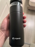 特美刻（TOMIC）膽保溫杯男士茶水分離泡茶杯大容量車(chē)載燜茶水杯定制禮年會(huì )禮品 商務(wù)黑【鈦茶隔+陶瓷內膽】520ml 曬單實(shí)拍圖