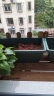 花沃里花盆长方形深绿色(2个装) 阳台种植箱种菜盆多肉大花盆长条一体盆 实拍图