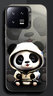 形物 適用小米13手機(jī)殼 xiaomi 小米13保護(hù)套 全包防摔硬殼極光炫彩鐳射簡(jiǎn)約潮流涂鴉-靜夜黑-衛(wèi)衣熊貓 曬單實(shí)拍圖
