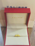 謝瑞麟（TSL） 黃金戒指開(kāi)口女款結婚蝴蝶結足金戒指YM678 約3.35克（工費750元) 曬單實(shí)拍圖