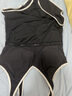 迪卡儂（DECATHLON）泳衣女夏訓練競技顯瘦遮肚連體專(zhuān)業(yè)游泳衣裙大碼女裝 極簡(jiǎn)黑色 (可拆卸胸墊） L /XL/46 曬單實(shí)拍圖