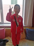 圓圓米米男童春裝套裝衣服2024新款兒童春季運動(dòng)服中大童春秋款帥氣時(shí)髦潮 7010挎包中國春款紅色 130碼 曬單實(shí)拍圖
