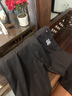 MR-90官方潮牌休閑褲男女同款韓版純色寬松束腳褲秋冬棉質(zhì)抽繩小腳衛(wèi)褲 黑色（NE01） XL（建議120-140斤） 曬單實拍圖