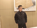EJOT冬季菱形格保暖夾克男ins日系棒球服情侶休閑夾克百搭棉服外套男 深灰色 XL 120-135 曬單實(shí)拍圖