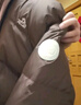 伯希和（Pelliot）戶外800蓬鵝絨羽絨服冬季防寒女保暖修身防風(fēng)登山124408246黑S 曬單實(shí)拍圖