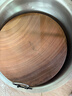 進(jìn)口越南蜆木砧板防霉抗菌家用鐵木菜板實(shí)木案板廚房專(zhuān)用加厚菜墩 加厚精品蜆木根鋼箍款42*5CM 曬單實(shí)拍圖