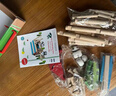 木玩世家熊貓榫卯積木拼搭結(jié)構(gòu)兒童玩具建筑師蓋木房子益智游戲3歲6禮物 熊貓積木66片 曬單實(shí)拍圖