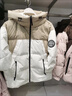 森馬（Semir）【羽絨服反季特賣】羽絨服男女百搭休閑情侶同款多版型多色可選 白咖色調(diào)（白鴨絨）00415 3XL 曬單實(shí)拍圖