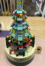 IMVE六一儿童节礼物创意积木拼装可旋转音乐盒男孩女孩3-14岁拼插模型 泰迪熊圣诞树音乐盒（495pcs） 实拍图