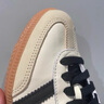 阿迪達斯 （adidas）三葉草系列  SAMBA OG W 女休閑鞋 ID0478 米白/淺卡其 38.5 曬單實(shí)拍圖