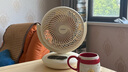 海爾（Haier）空氣循環(huán)扇電風(fēng)扇臺式風(fēng)扇桌面家用小型臺扇小風(fēng)扇輕音廚房壁扇宿舍臥室辦公搖頭渦輪換氣扇 【預約定時(shí)】遙控節能款HFX-Y2049A 曬單實(shí)拍圖