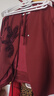 皮爾卡丹（pierre cardin）紅色優(yōu)雅氣質(zhì)套裝裙女2025春秋新款別致漂亮收腰襯衫半身裙兩件套 紅色 L 曬單實(shí)拍圖