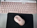 羅技（Logitech）K580無(wú)線(xiàn)藍牙鍵盤(pán)帶手機支架可跨屏切換靜音按鍵無(wú)限薄膜鍵盤(pán)筆記本電腦手機ipad平板鍵鼠套裝 【K580+M650】跨屏切換套裝-茱萸粉 曬單實(shí)拍圖