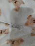 瑜尚臻品 嬰兒連體哈衣加絨加厚睡衣寶寶秋冬季爬服兒童男女童春秋家居服 白色小熊【加厚-雙層內(nèi)里】 80CM 建議12-20斤/建議73-80cm 曬單實拍圖