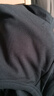 蕉內(nèi)（Bananain）熱皮501++打底衫女保暖內(nèi)搭洋氣莫代爾可外穿秋衣長(zhǎng)袖T恤25秋冬款 【U領(lǐng)】黑色 XL 曬單實(shí)拍圖