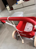 kidpop寶寶學(xué)步車(chē)可調速嬰兒多功能手推車(chē)防側翻助步車(chē)周歲禮物 活力紅 曬單實(shí)拍圖