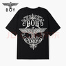 BOY LONDON【都鐸王朝】春夏情侶款T恤老鷹印花短袖N01030 黑色 M 曬單實(shí)拍圖