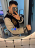 鹿同學(xué)光明之眼vibe刺繡美式棒球服網(wǎng)紅夾克男女同款情侶百搭高街外套潮 光明之眼棒球服 高版本 L 曬單實(shí)拍圖