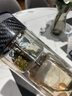 eno雙層高硼硅玻璃杯男耐高溫茶水分離泡茶水杯子情人節(jié)禮品定制 商務(wù)黑 350ml 1只 350ml 曬單實(shí)拍圖