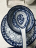 參寶 青花瓷餐具陶瓷碗碟套裝家用中式飯碗盤子面湯碗高檔餐具禮盒裝 6人份碗盤禮盒裝【32頭】 32件套 曬單實(shí)拍圖
