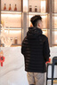 高梵黑金鵝絨服小黑金4.0蓄熱2024年新款男士秋冬輕薄短款羽絨服 黑色 2XL 曬單實(shí)拍圖