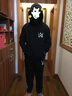 何佳功嘉豪同款衛衣 艾倫沃克男AlanWalker嘉豪同款學(xué)生少年秋款衛衣套 嘉豪同款A【套裝+帽子+口罩】 L 【春秋款】體重115斤左右 曬單實(shí)拍圖