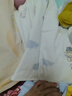 童泰初生嬰兒半背衣秋冬季純棉0-3月寶寶衣服夾棉上衣2件裝藍色52cm 曬單實(shí)拍圖