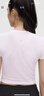 lululemon丨Swiftly Tech 女士運動(dòng)短款 T 恤 2.0 LW3GZHS 柔紗粉/柔紗粉 S /6 曬單實(shí)拍圖