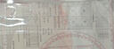 兵行識圖用圖作業(yè)尺 1：5萬(wàn)地理坐標尺 地形學(xué)作圖指揮尺 202/1綜合型 曬單實(shí)拍圖