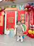 七語欣童裝女童加絨旗袍套裝冬裝2025新款小女孩寶寶兒童保暖拜年服套裝 圖片色 100 (適合身高90-100cm) 曬單實拍圖
