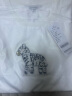 lagogo拉谷谷可爱斑马白色T恤女夏新款卡通休闲短袖宽松小个子 本白色（V1） 165/L/40 晒单实拍图