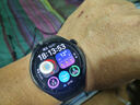 華為（HUAWEI）WATCH 5 智能手表 鴻蒙AI獨立通話(huà)eSIM手勢操控指尖血氧微體檢長(cháng)續航國家補貼15%【華為官方授權】 46mm大表 蒼穹黑氟橡膠表帶 曬單實(shí)拍圖