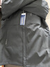 羅蒙（ROMON）90白鵝絨男士羽絨服男款冬季新款保暖加厚可脫卸內(nèi)膽外套 ZXL-23020黑色 XL 180 曬單實(shí)拍圖