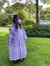 全燕兒童雨衣幼兒園3-6歲小學(xué)生上學(xué)專(zhuān)用連體書(shū)包位男童女童7-12歲 風(fēng)信紫【拉鏈+按扣+大口袋+大書(shū)包位】 3XL【身高130-145cm】 曬單實(shí)拍圖