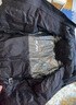 雪中飛情侶款三合一羽絨服男女款戶(hù)外工裝機能沖鋒衣連帽羽絨衣鵝絨外套 黑色（男女同款） 4XL (190) 曬單實(shí)拍圖