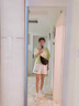香港正品2025新款真皮大容量老花男女同款腰包胸包百搭單肩斜跨包 咖啡色腰包（主圖視頻同款） 曬單實(shí)拍圖