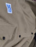 迪伽达 衬衫男士外套春秋季新款加绒加厚抗皱工装宽松休闲衬衣男女 WXFFS-C71棕色 XL 实拍图