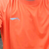 李寧（LI-NING） 中國T恤男運動短袖速干衣女吸汗透氣籃球健身訓(xùn)練休閑跑步t恤 熒光橙短袖 L 曬單實拍圖