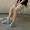 NEW BALANCE【IU同款】 NB1906R官方休閑運(yùn)動鞋男鞋女鞋透氣網(wǎng)面液態(tài)銀老爹鞋 灰色/銀色 M1906REH 37 (腳長22.5cm【尺碼詳詢客服】) 曬單實(shí)拍圖
