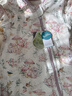 babyincoming蓓茵可嬰兒睡袋防驚跳秋冬新生兒寶寶一體式小月齡U型恒溫防踢被 【暖姜恒溫 袖子可拆】萌兔蘑菇屋 S碼（適用身高60-70cm） 曬單實(shí)拍圖