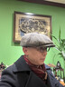 Mr DUCK八角報童帽男高檔貝雷帽 英國Harris Tweed純羊毛秋冬復古英倫風(fēng) 布朗尼棕（100%羊毛）-MW216129 M (適合55-57cm頭圍） 曬單實(shí)拍圖