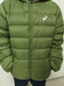 亞瑟士亞瑟士童裝25年冬季兒童柔軟舒適三防輕薄保暖羽絨服【高充絨量】 軍綠色 清潔度1000-鴨絨 170 充絨量109.2g 曬單實(shí)拍圖