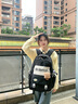 江利達(dá)初中生書包女大容量高中生減負(fù)護(hù)脊小學(xué)生4-6年級(jí)高顏值背包女生 [9731款]黑色（贈(zèng)小面包掛件） 曬單實(shí)拍圖